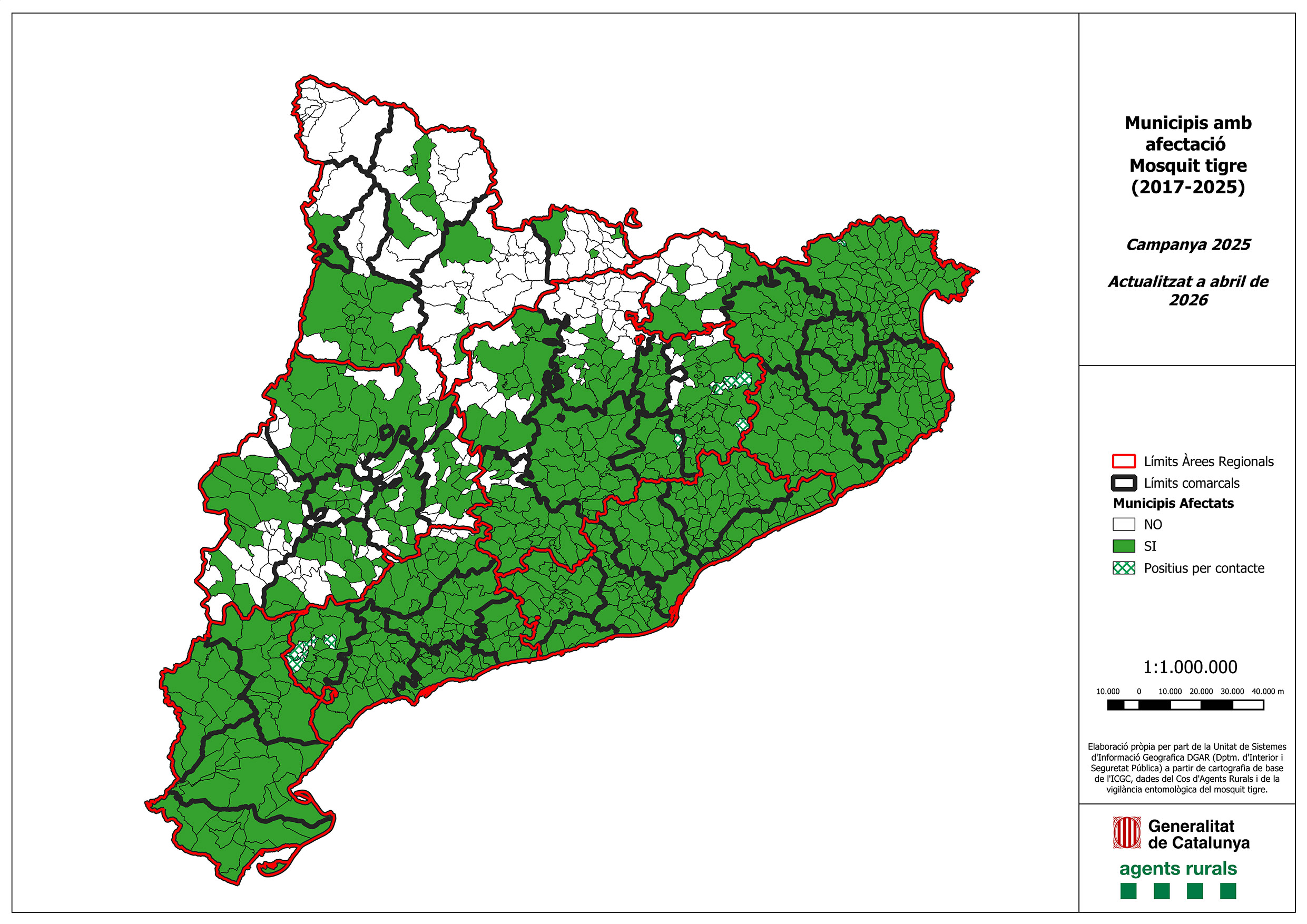 mapa mosquit
