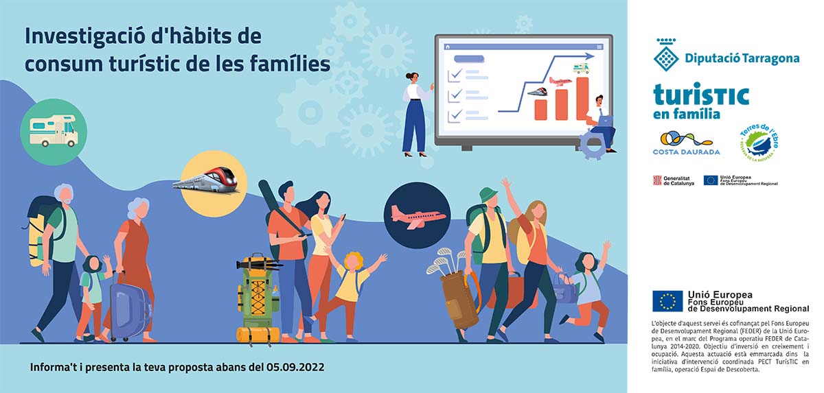 Realització d’una investigació sobre els hàbits de consum turístic de les famílies