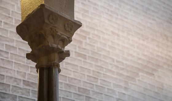 Detall interior del pati