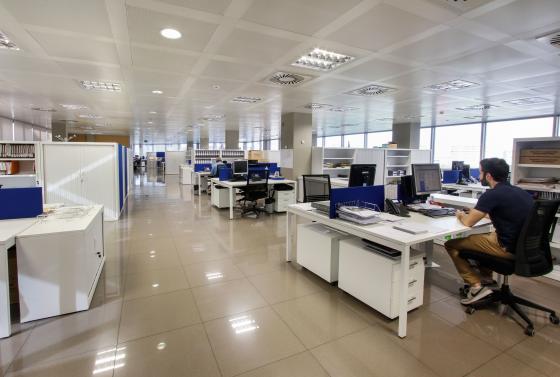 Planta d'oficines