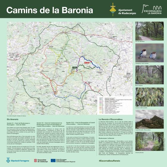 Camins de la baronia, Riudecanyes