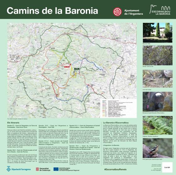 Camins de la baronia, l'Argentera