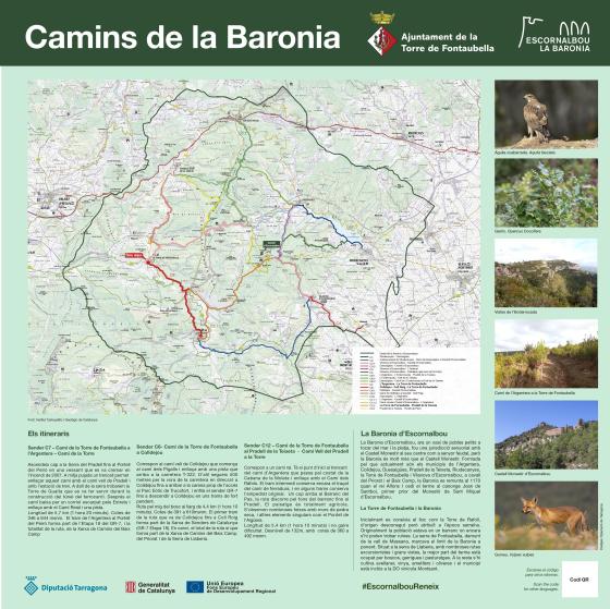 Camins de la baronia, la Torre de la Fontaubella