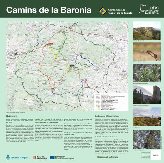 Camins de la baronia, Pradell de la Teixeta