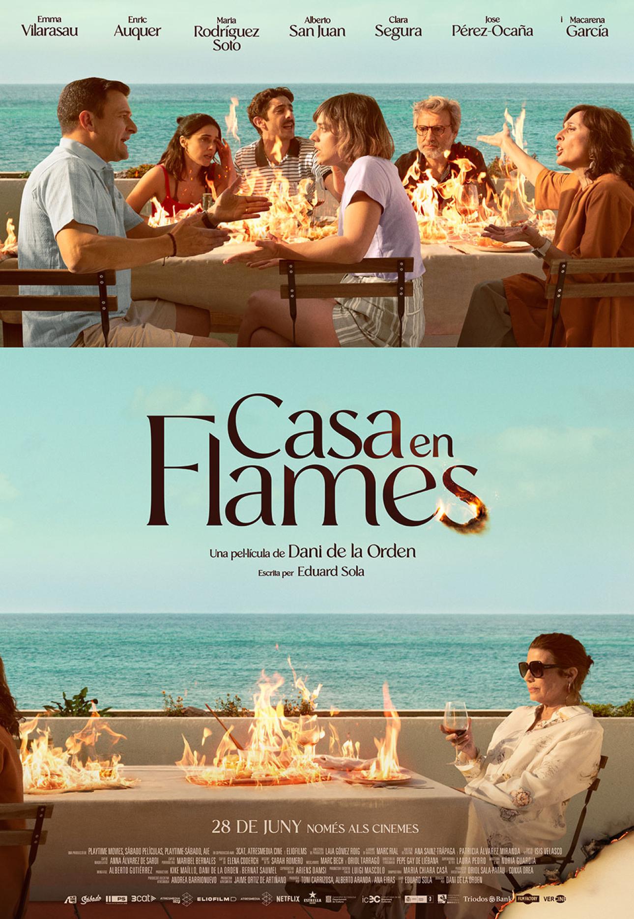 Casa en Flames cartell