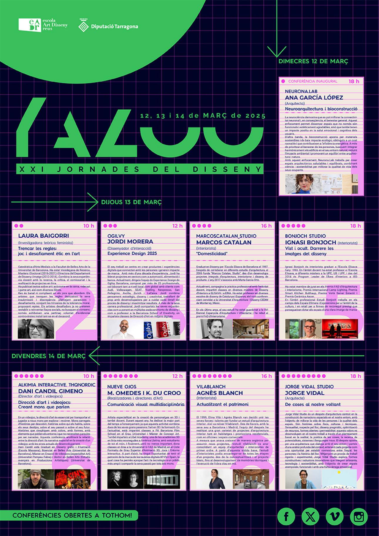 Cartell de les Jornades Yazoo