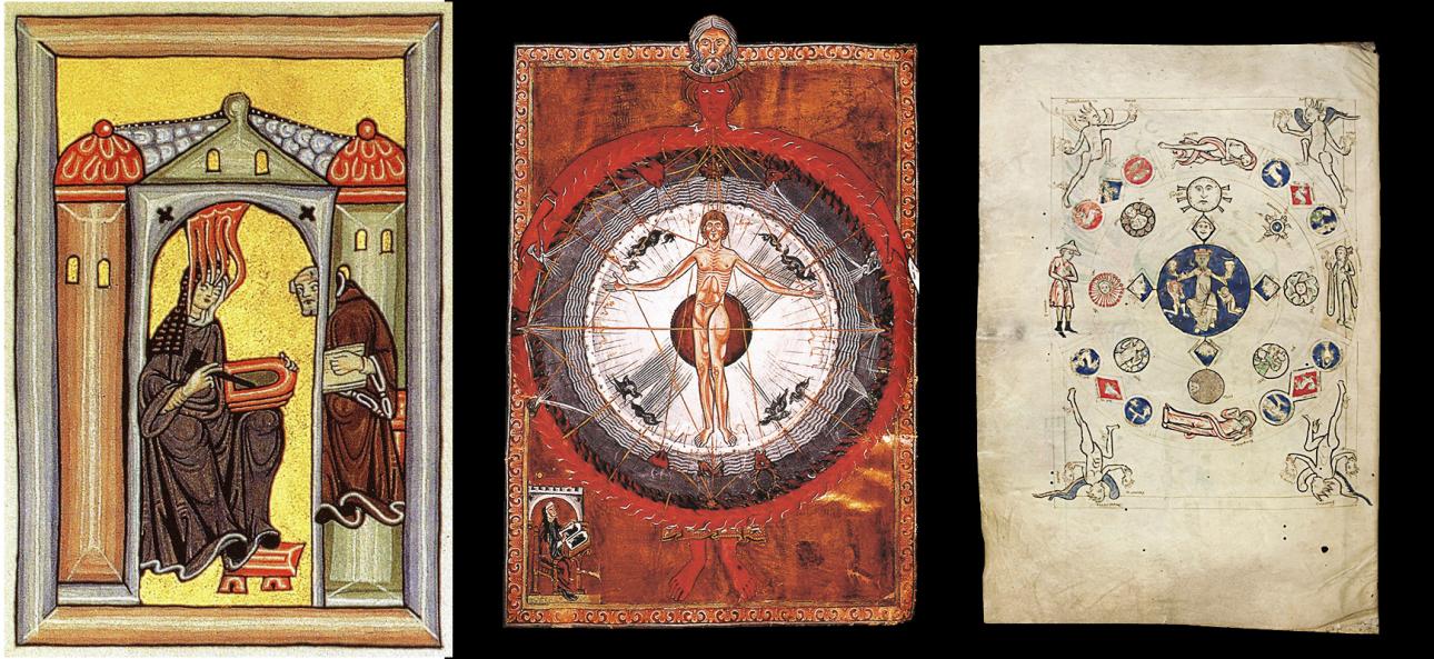 Sessió del cicle de podcasts il·lustrats'Dimarts d'Històries':'Hildegarda de Bingen i altres dones silenciades de l’Edat Mitjana', d'Amanda Cuesta