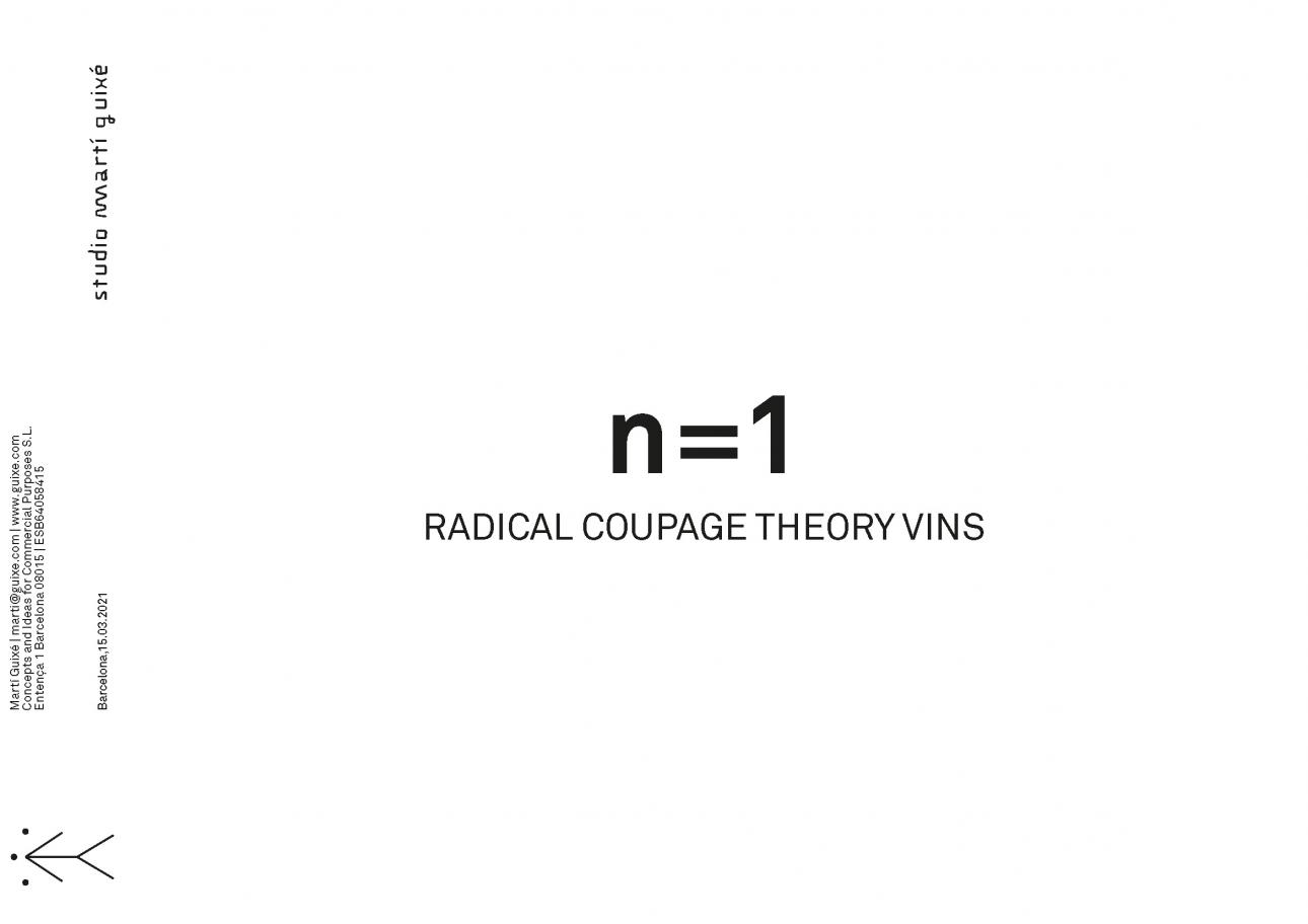 Maig a l'Escola a l'EATortosa: Presentació del projecte Radical Coupage Theory Vins 