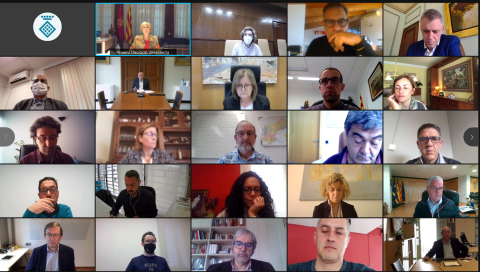 La Diputació celebra el ple ordinari del mes d’abril