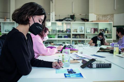 L'oferta formativa de les Escoles d'Art i Disseny de la Diputació es dona a conèixer a l'Espai de l'Estudiant a través de sessions virtuals