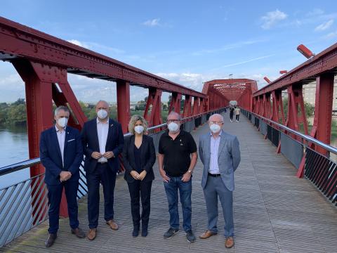 La Diputació impulsa la competitivitat de la Via Verda amb millores al traçat finançades amb fons europeus Next Generation