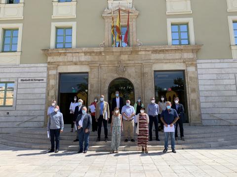 La Diputació de Tarragona i els deu consells comarcals signen el conveni per a la prestació de serveis als municipis en el període 2020-2023