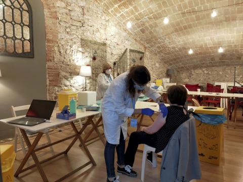 La Tarraco Arena Plaça es converteix a partir d'aquest dimecres en seu de vacunacions contra la Covid-19