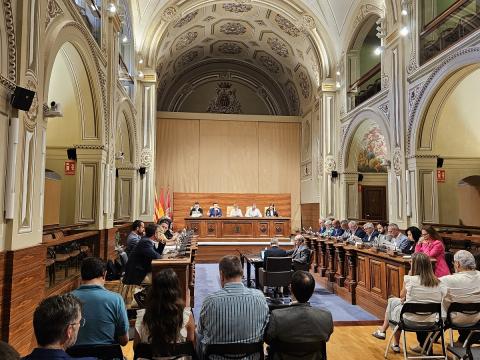 Sessió del ple ordinari de la Diputació de Tarragona corresponent al mes de maig