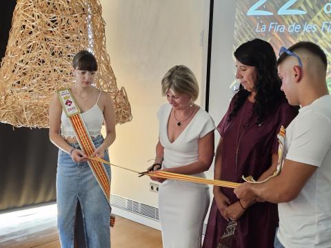 Inauguració de la fira.