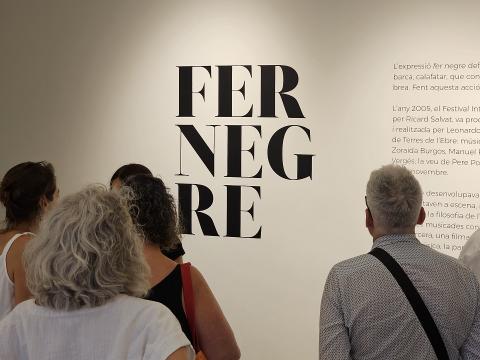 La mostra es pot visitar fins al dia 27 de setembre