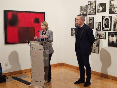 El Museu d’Art Modern de la Diputació de Tarragona presenta les exposicions i activitats d’aquest 2026, en un acte amb la participació de la presidenta Noemí Llauradó i del diputat Òscar Sánchez