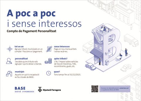 Cartell Compte de Pagament Personalitzat