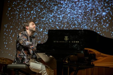 Fotografia del concert de Carles Marigó