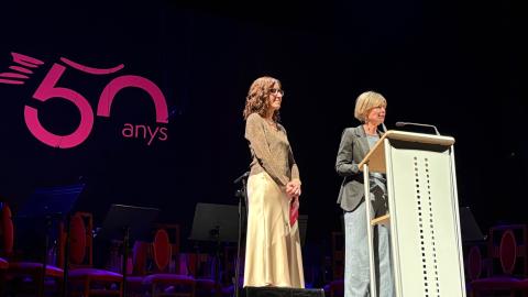 La presidenta de la Diputació ha estat l'encarregada d'inaugurar la gal·la