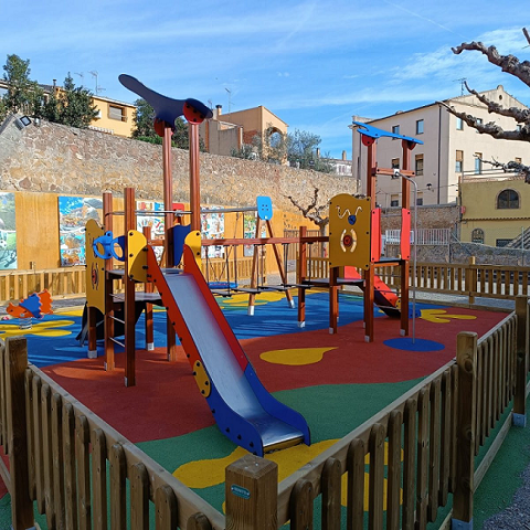 parc infantil a Marçà
