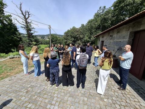 Representants de les entitats participants del projecte a Portugal