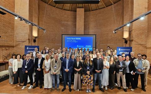 La trobada ha servit també per compartir experiències, bones pràctiques i projectes futurs de les regions participants