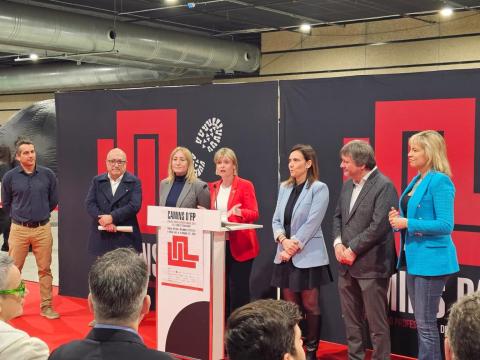 Moment de la presentació de la Fira Camins d'FP
