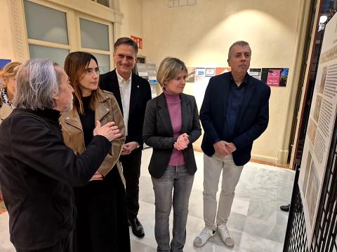 La mostra presenta l’estudi heràldic dels dissenyadors Jordi i Albert Romero i es podrà visitar fins al 29 d’abril 