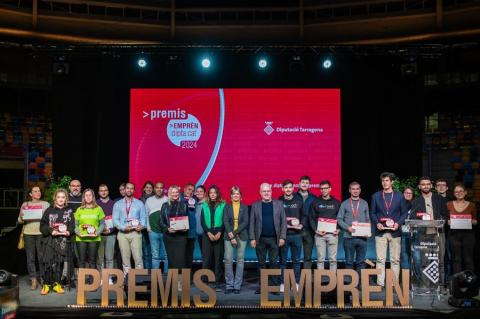 Foto de família Premis Emprèn 2024