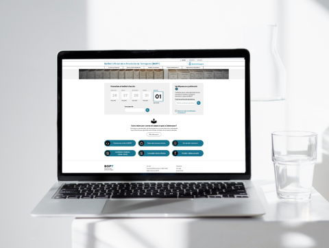 La nova web entrarà en funcionament el dia 3 d'abril