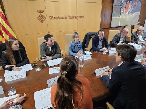 La reunió s'ha dut a terme al Palau de la Diputació