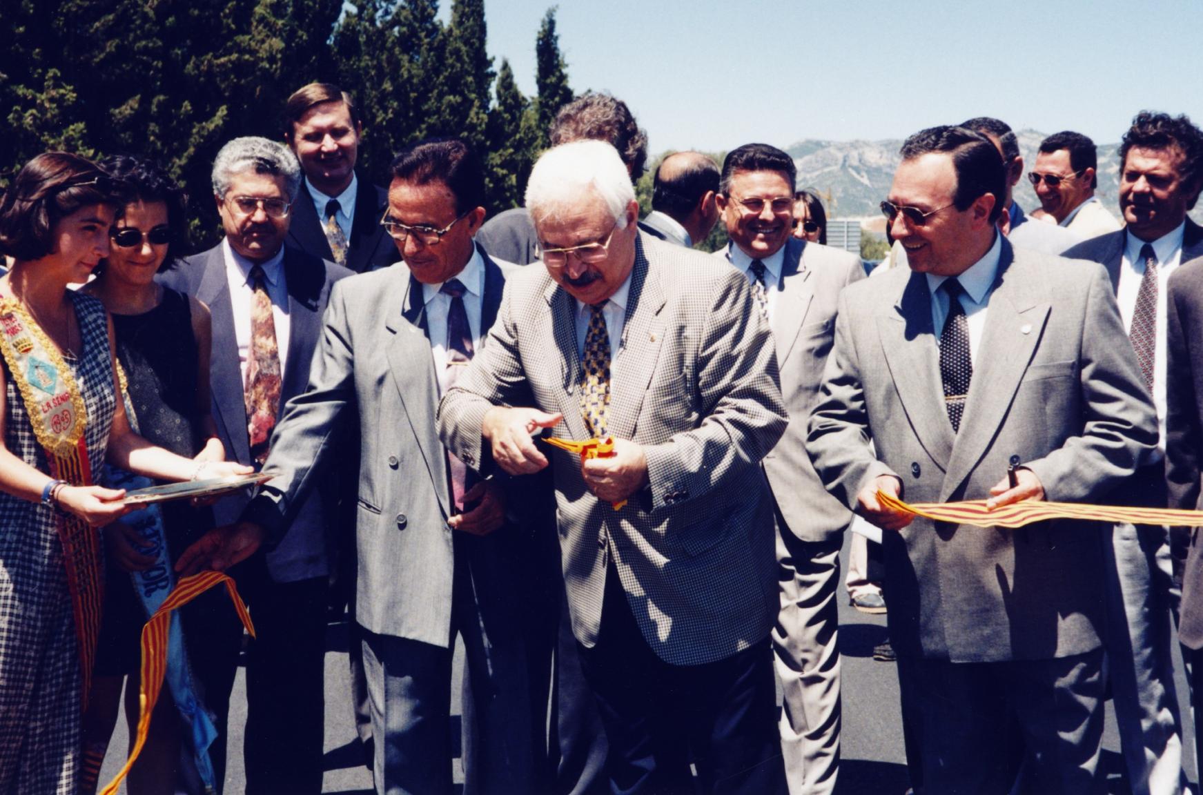 Inauguració condicionament de la carretera TV-3319 (tram entre el Castell d’Ulldecona i la Sénia