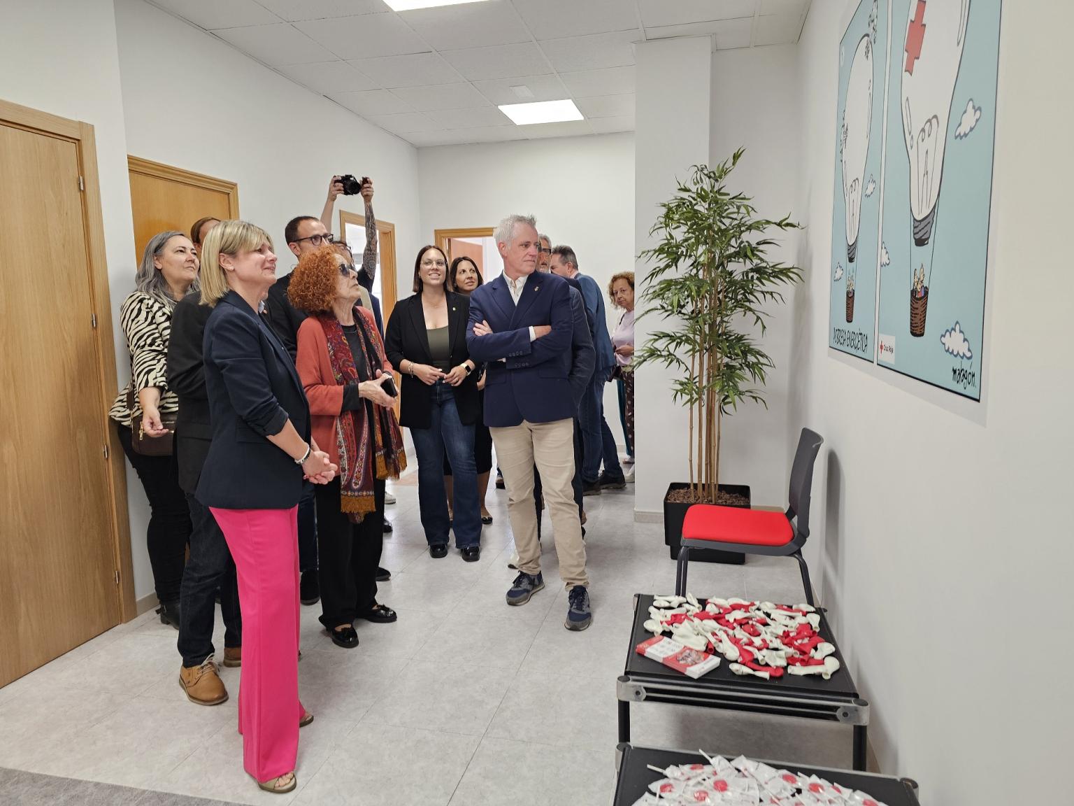 Visita a la Creu Roja Amposta