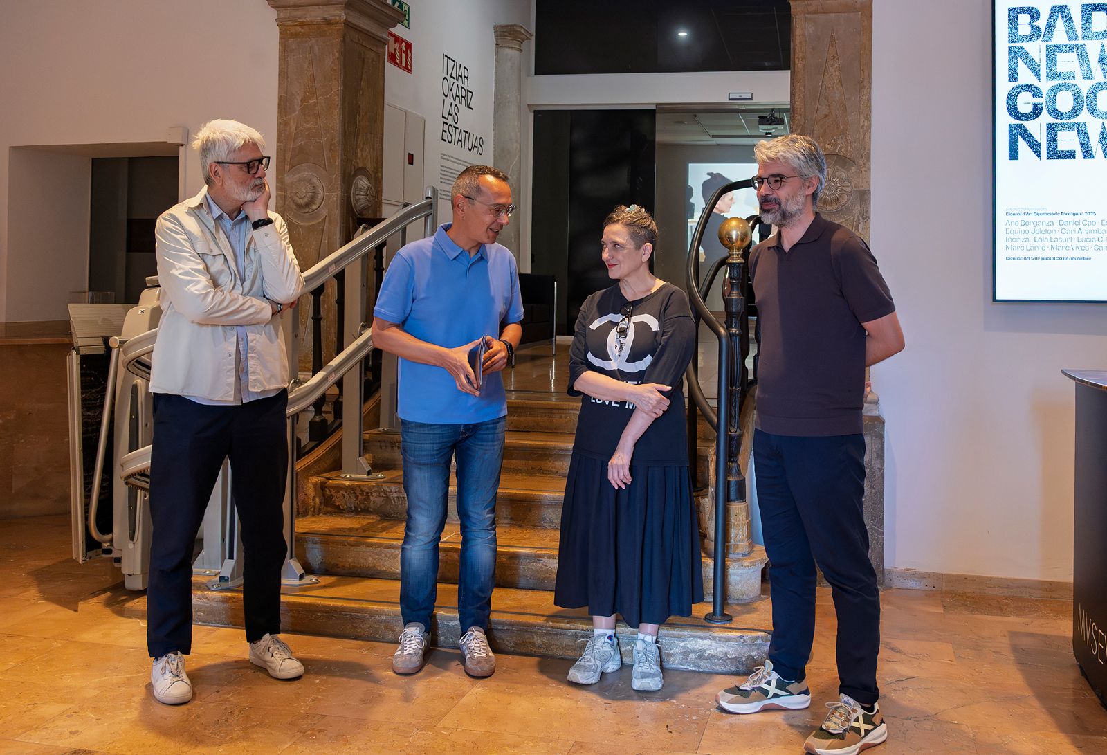 La mostra d’Okariz s’emmarca en el cicle “Dret a rèplica”, comissariat per Francesco Giaveri