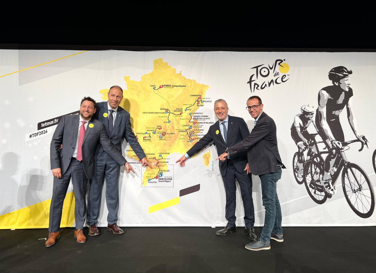 Presentació del Tour a París