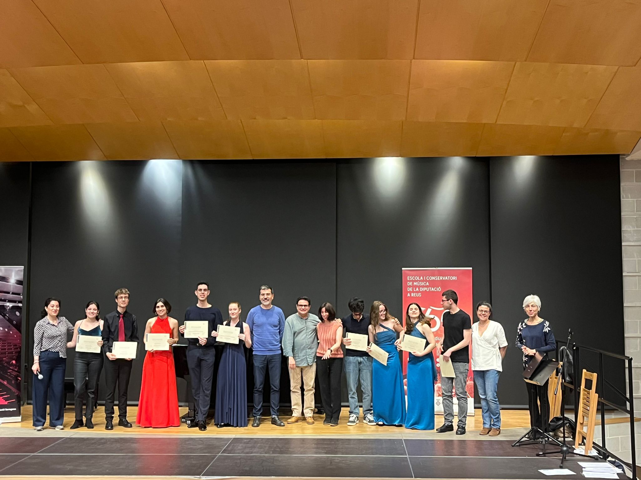 Lliurament dels premis del Concurs de Música de Cambra Higini Anglès