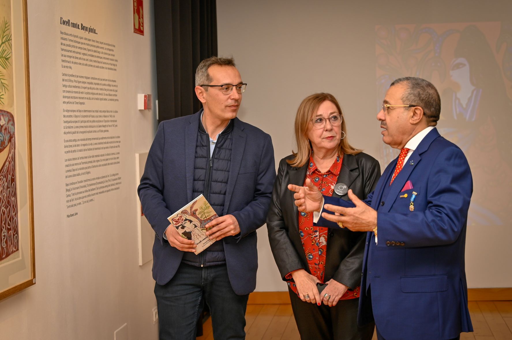 Óscar Sánchez, Pilar Bonet i Salim Becha