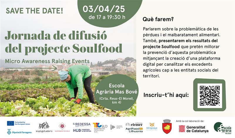 Jornada de difusió del projecte SOULFOOD