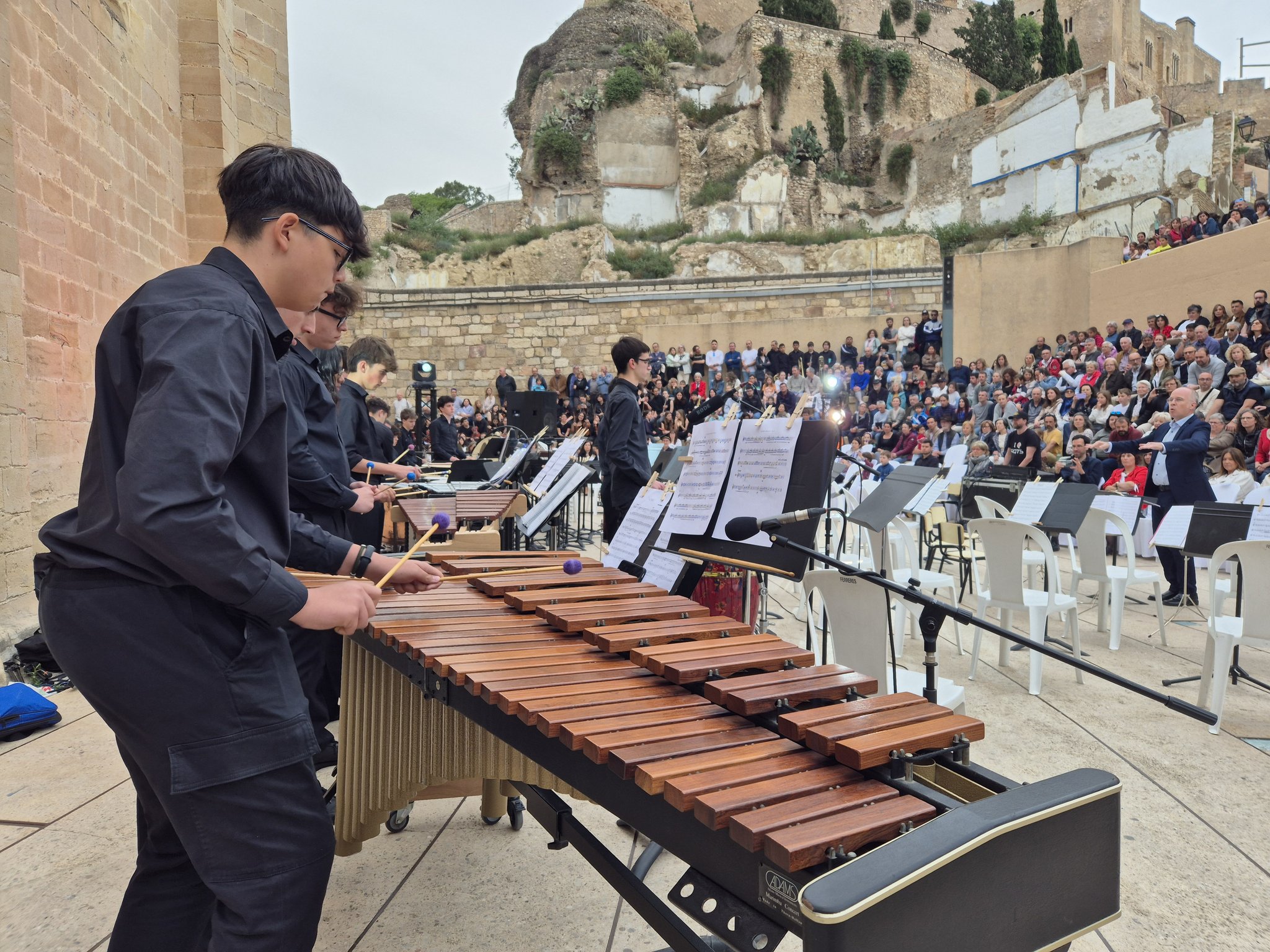 Un moment del concert a l'Absis de la Catedral de Tortosa